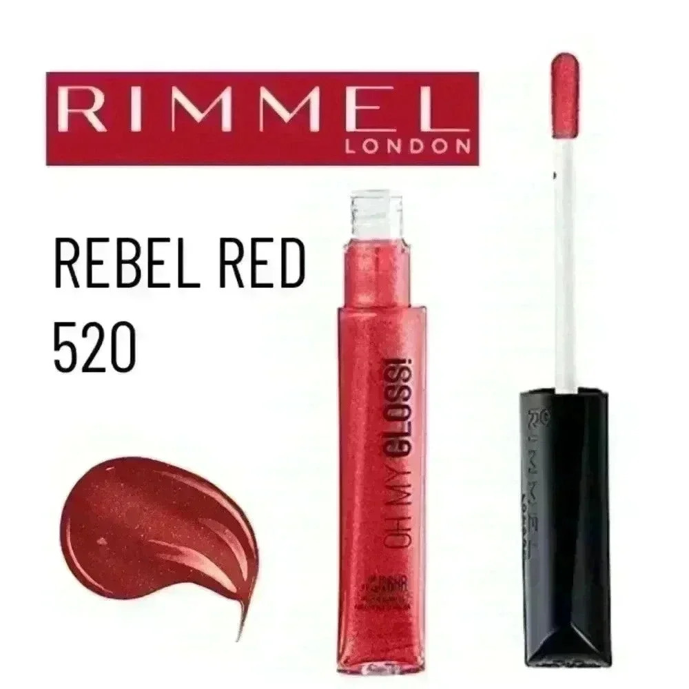 Rimmel London Oh My Gloss! Rebel Red 520
